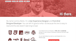 Desktop Screenshot of jimmymarks.com